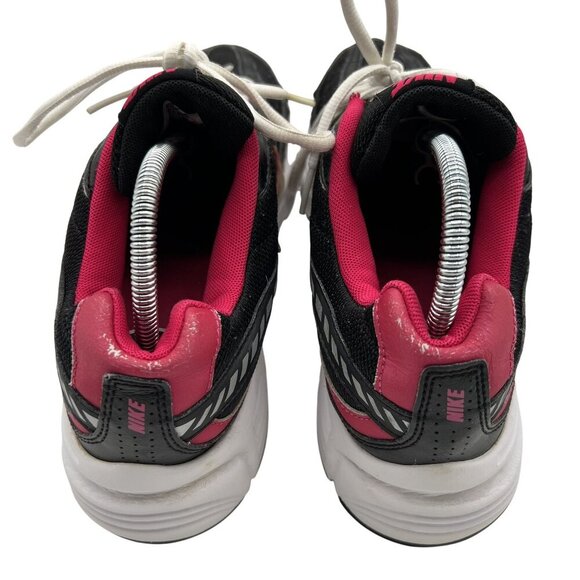 Nike Initiator Womens 8.5 Running Walking Shoes Black Pink Athleisure Sneaker - Picture 7 of 14